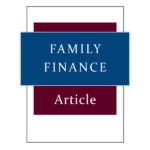 Family Finance article